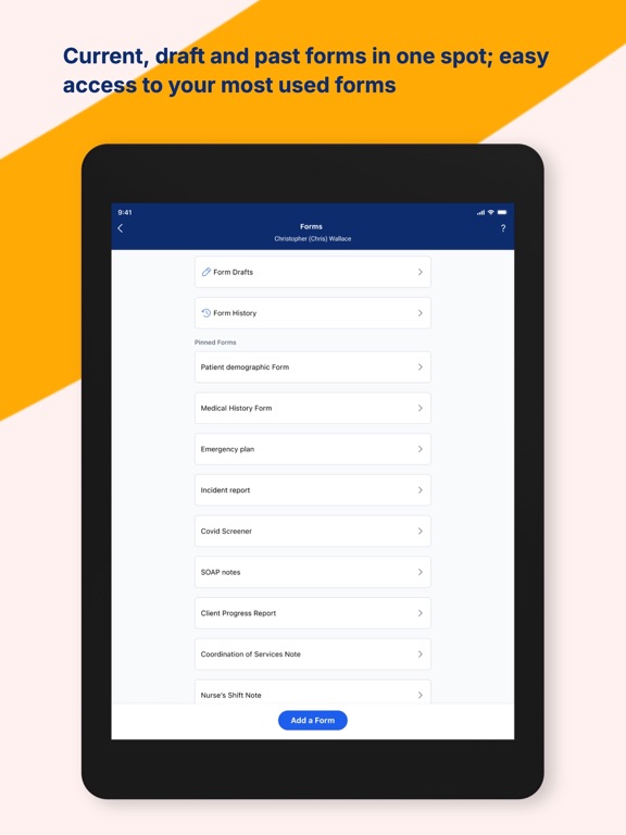AlayaCare screenshot 2