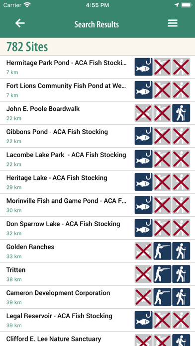 Alberta Outdoor Guide screenshot 2
