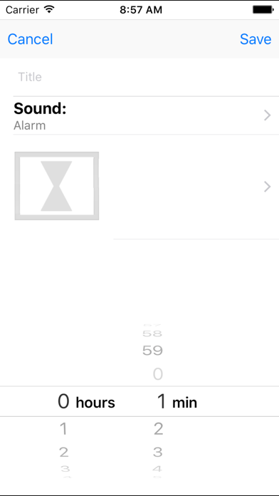 alDente (cooking timer) screenshot 3