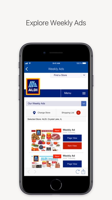 ALDI Grocery Pickup & Delivery screenshot 1