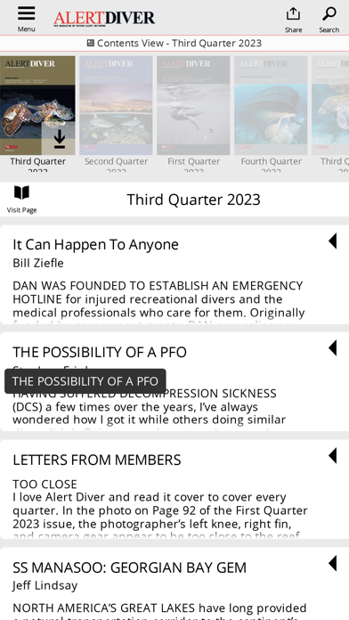 Alert Diver screenshot 2