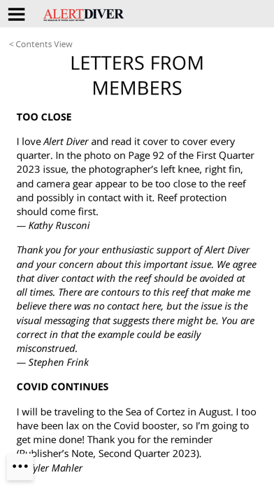 Alert Diver screenshot 1