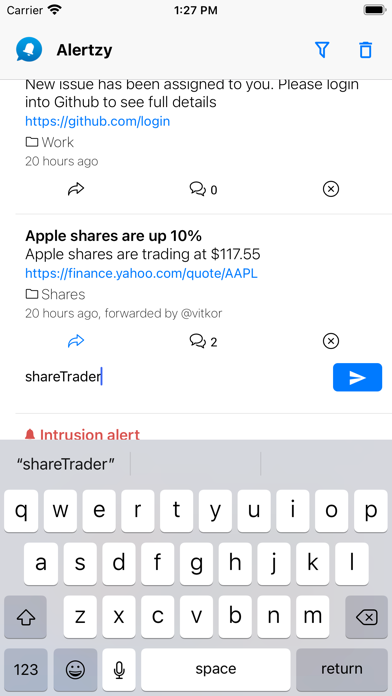 Alertzy - push notifications screenshot 4