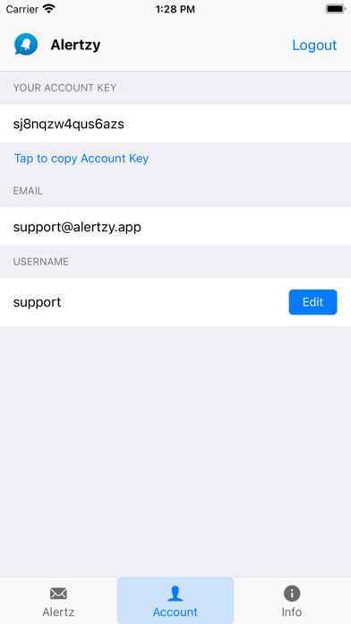 Alertzy - push notifications screenshot 2