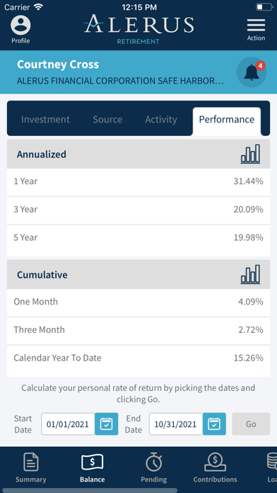 Alerus Retirement screenshot 2