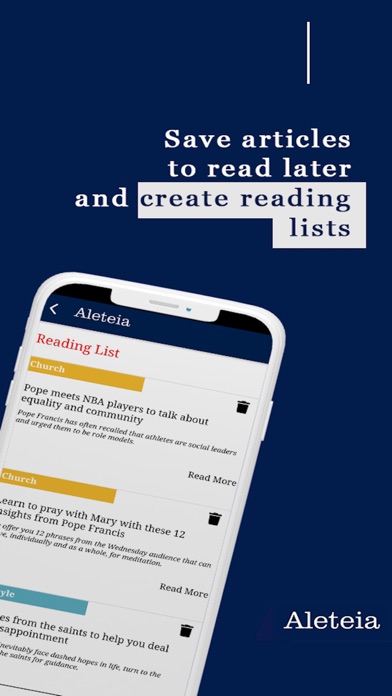 Aleteia screenshot 3
