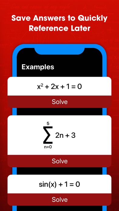 Algebra Math Solver screenshot 1