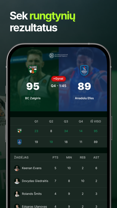 Žalgiris screenshot 7