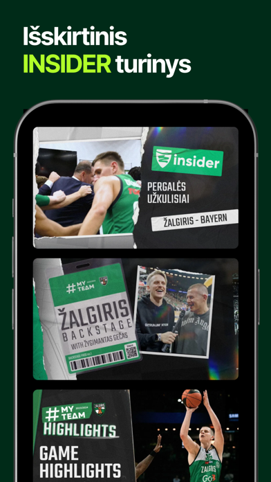 Žalgiris screenshot 1