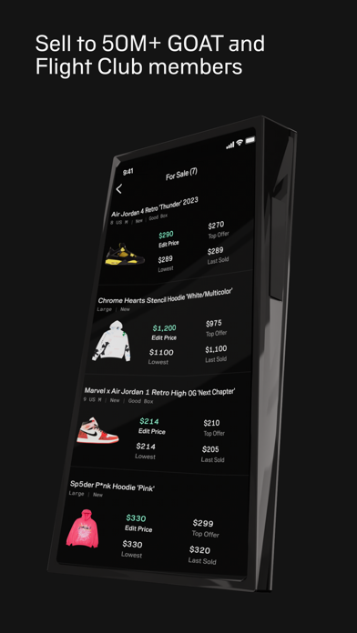 alias: sell sneakers + apparel screenshot 4