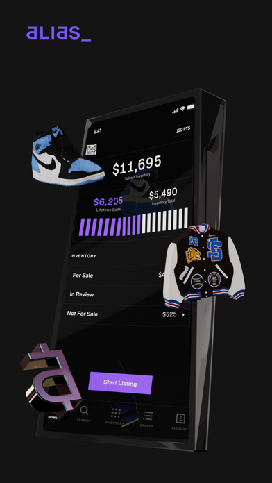 alias: sell sneakers + apparel screenshot 5