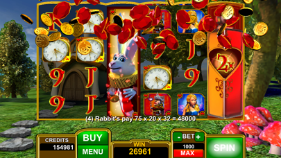Alice Gold Wonderland Slots screenshot 5