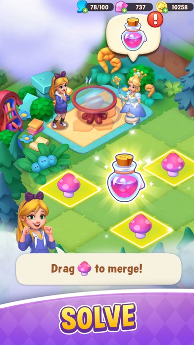Alice's Dream ： Merge Games screenshot 4