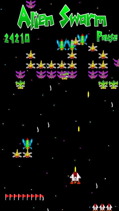 Alien Swarm arcade game screenshot 2