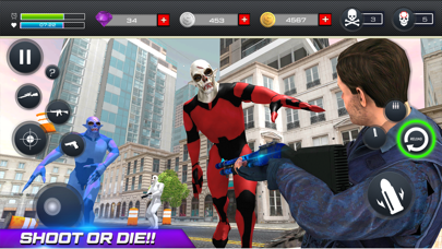 Aliens Invasion Combat Shoot screenshot 2