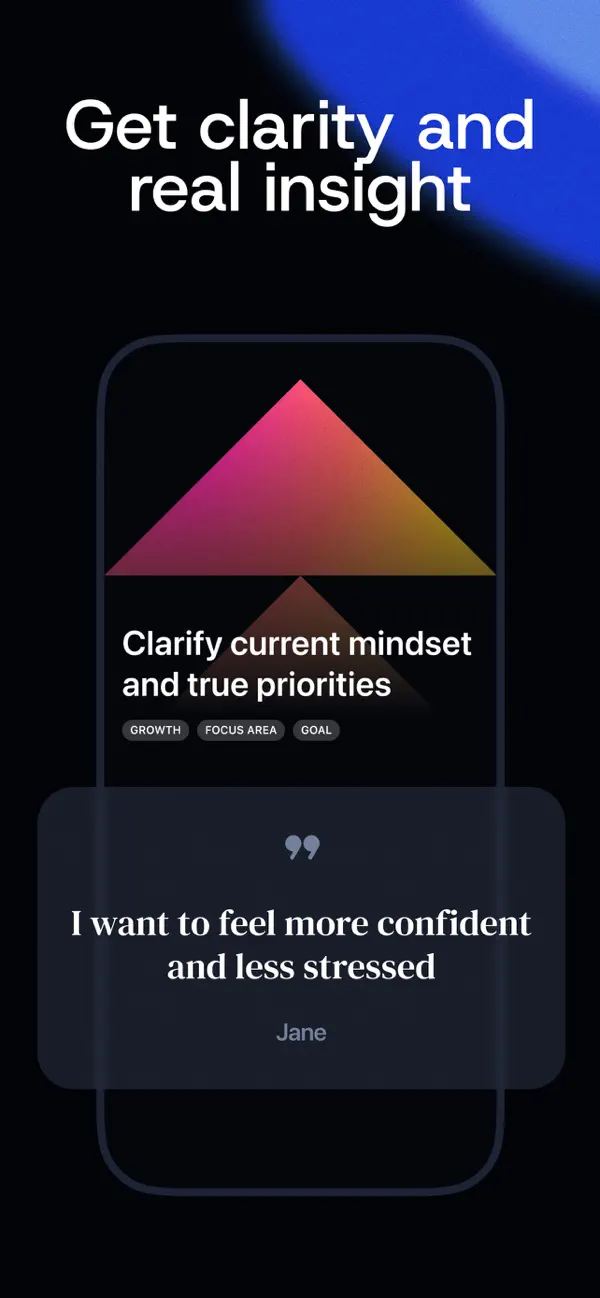 Aligned: AI Coach & Therapy screenshot 2