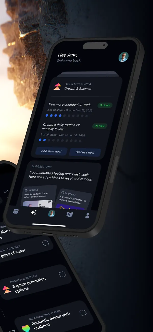 Aligned: AI Coach & Therapy screenshot 5