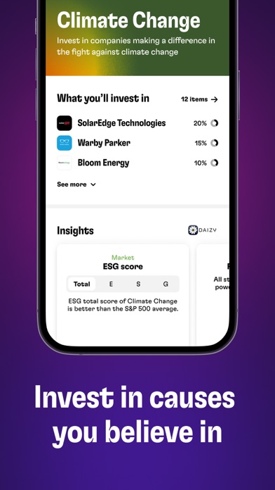 Alinea: Personalized Investing screenshot 2