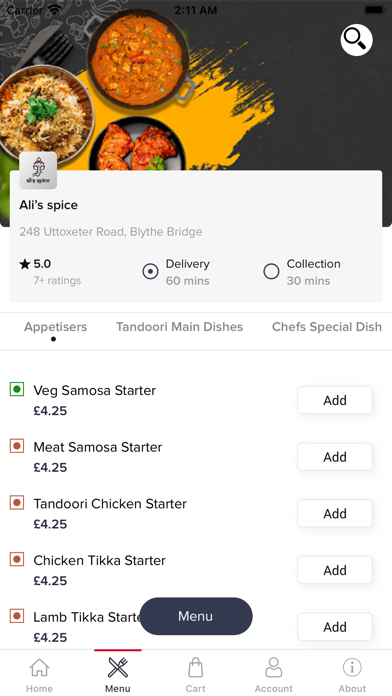 Ali’s Spice screenshot 2
