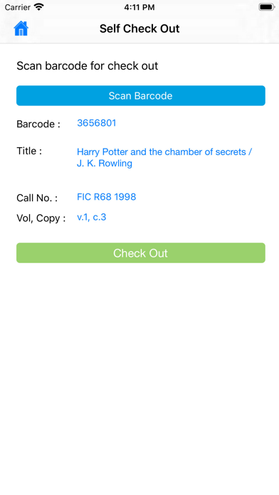 ALIST OPAC screenshot 1