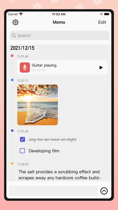 All In One Memo screenshot 3