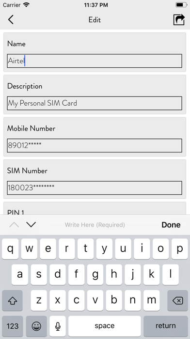 All In One : Password Manager screenshot 2