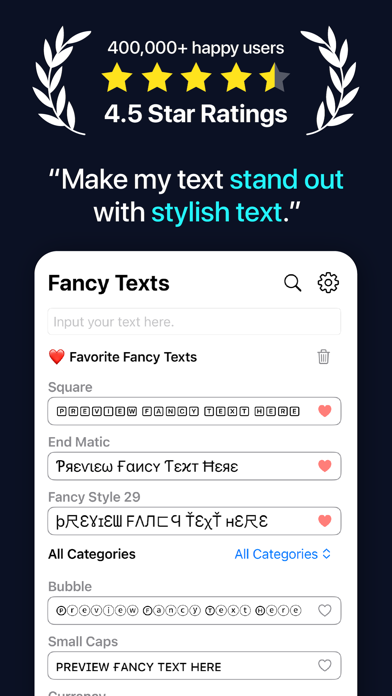All Symbol Keyboard Fonts Art screenshot 7