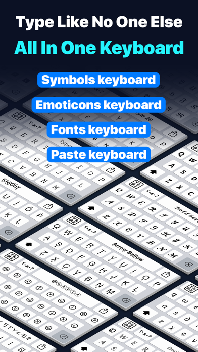 All Symbol Keyboard Fonts Art screenshot 6