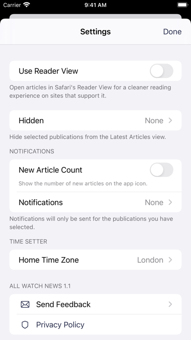 All Watch News screenshot 1