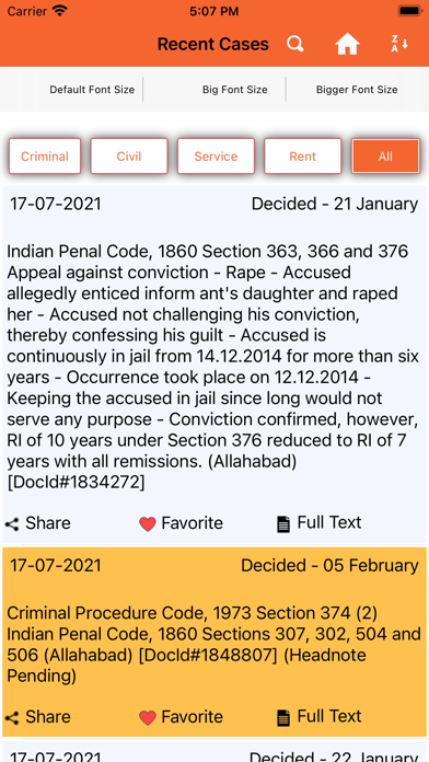 Allahabad Uttra. Legal Reports screenshot 4