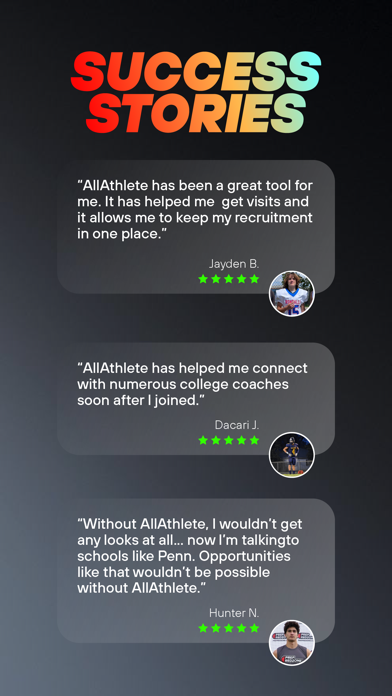 AllAthlete screenshot 2
