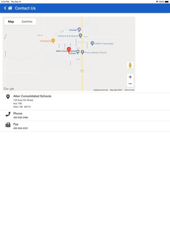 Allen Consolidated Schools screenshot 1