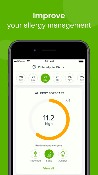 Allergy Plus by Pollen.com screenshot 6