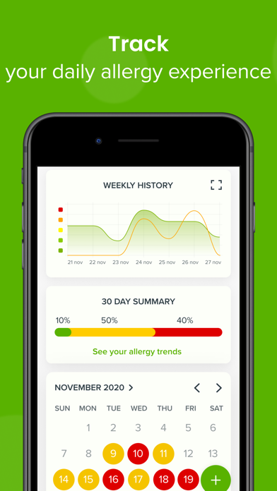 Allergy Plus by Pollen.com screenshot 5