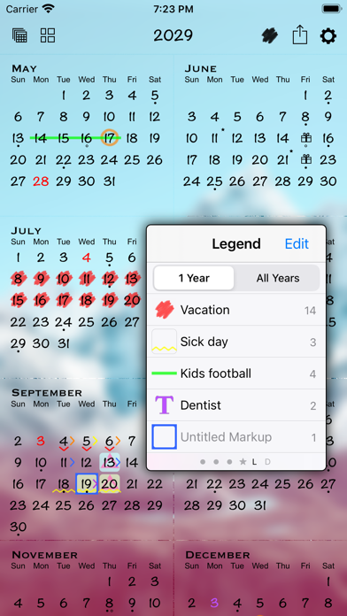 All‑in‑One Year Calendar SE screenshot 9