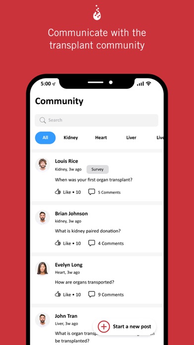 AlloCare Transplant Health screenshot 4