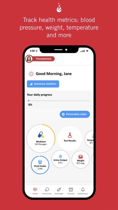 AlloCare Transplant Health screenshot 3