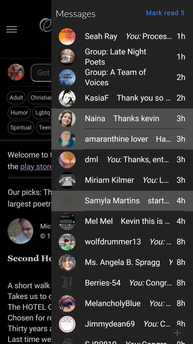 Allpoetry Poetry.app screenshot 5