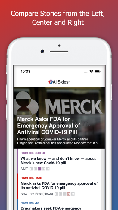 AllSides - Balanced News screenshot 4