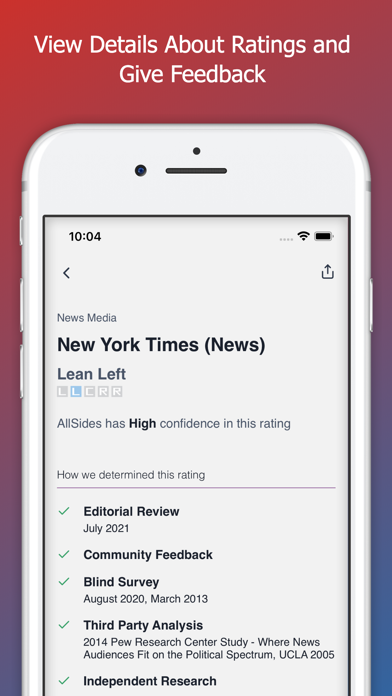 AllSides - Balanced News screenshot 1