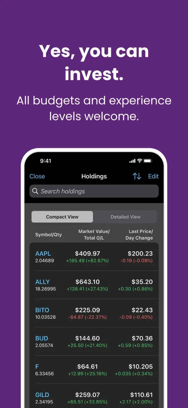 Ally: Bank, Auto & Invest screenshot 1
