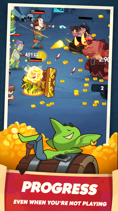 Almost a Hero - Idle Adventure screenshot 2