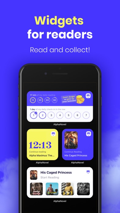 AlphaNovel - Novels & Stories screenshot 1