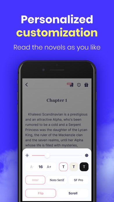 AlphaNovel - Novels & Stories screenshot 3