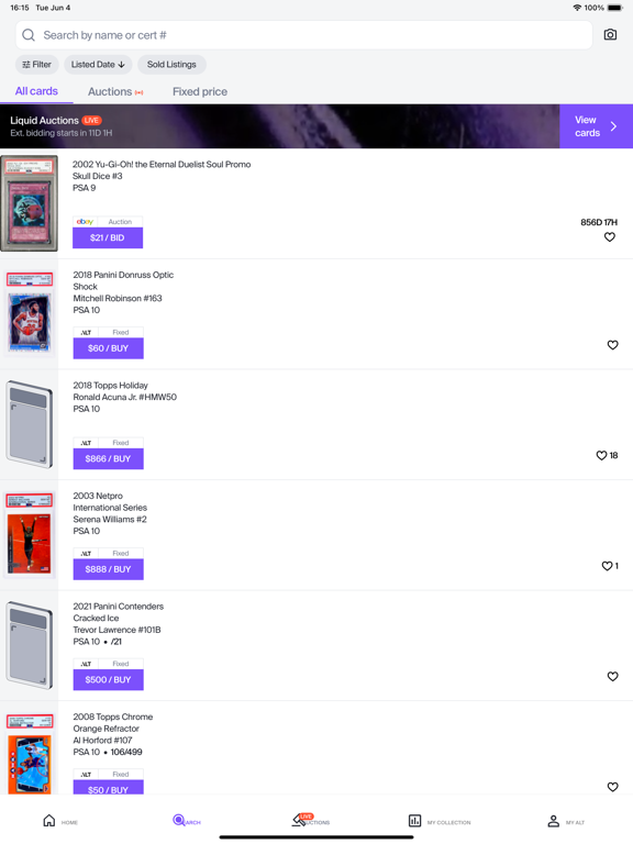 Alt: Buy & Sell Cards screenshot 3