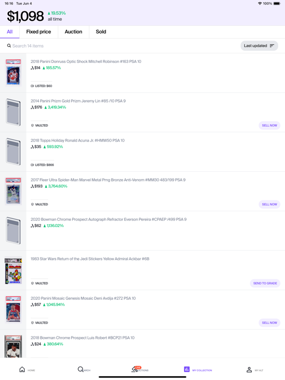 Alt: Buy & Sell Cards screenshot 1