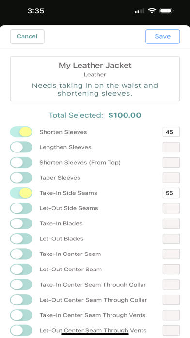 Alteration Finder Tailor screenshot 5
