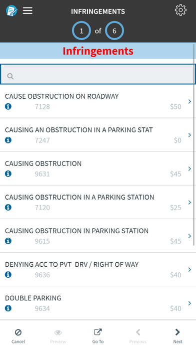 Altus Infringements screenshot 1