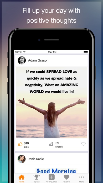 Always Positive - Daily Quotes screenshot 5