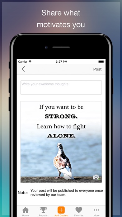 Always Positive - Daily Quotes screenshot 2